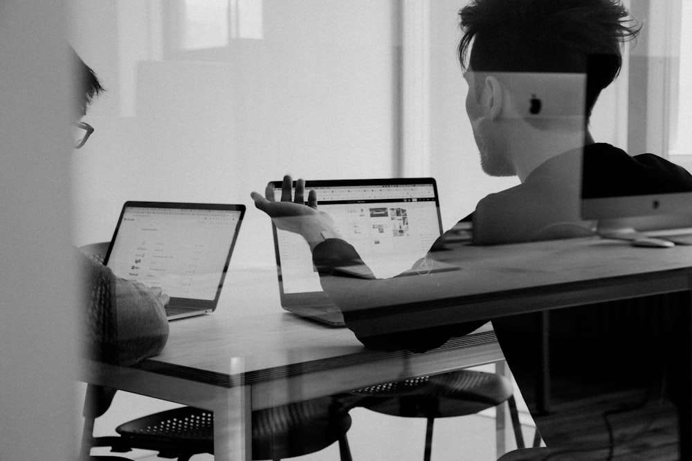 Customer support team helping clients